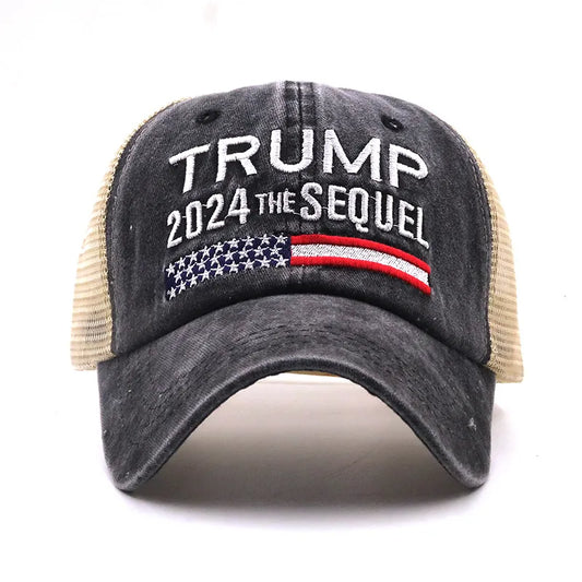 Trump 2024 The Sequel American Presidential Hat