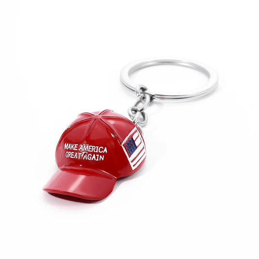 Make America Great Again Donald Trump Hat Keychain